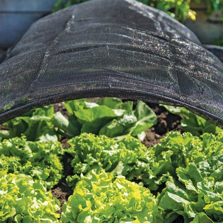 SIATKA CIENIUJĄCA 90% MASKUJĄCA MATA OSŁONOWA NA OGRODZENIE PŁOT 1,5x25m UV