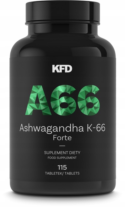 KFD ASHWAGANDHA K-66 FORTE 180 TABLETEK