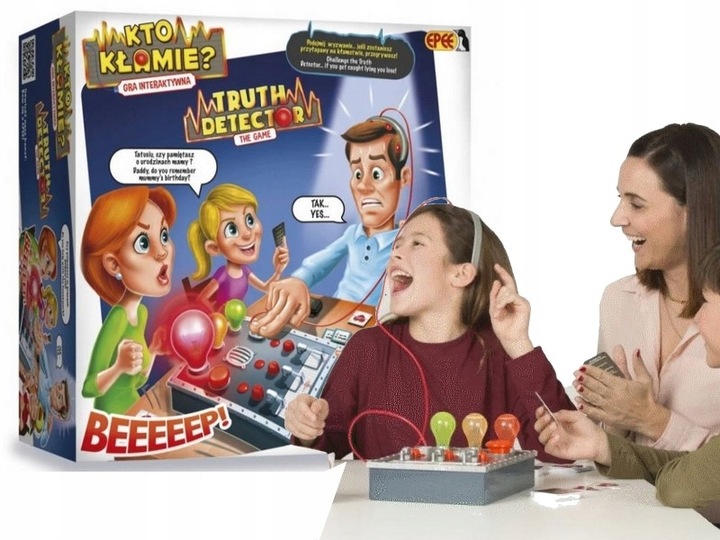 EPEE GRA INTERAKTYWNA KTO KŁAMIE wykrywacz kłamstw