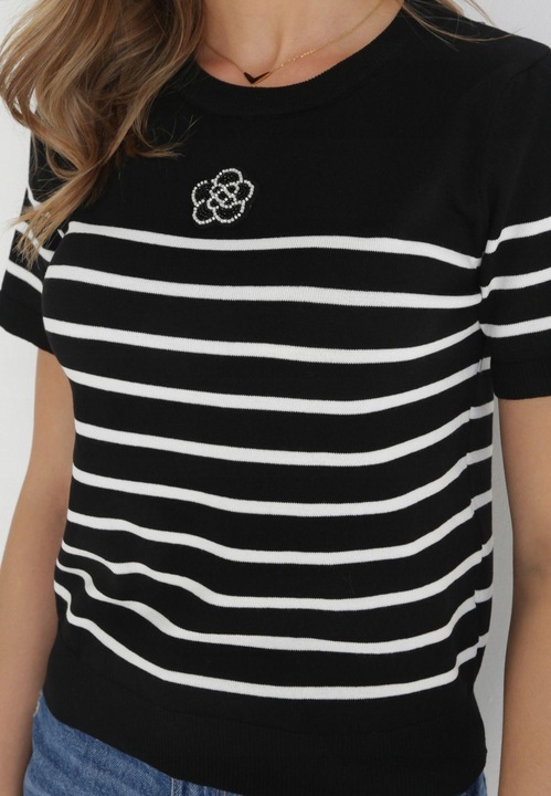 Born2Be Czarna Bluzka damska