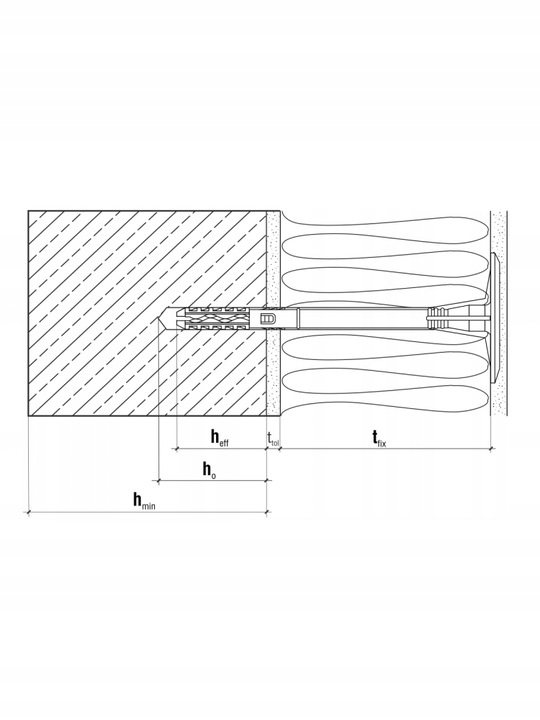 Kołki łączniki dyble izolacji do styropianu LTX fi 10 - 22 cm 100 szt.