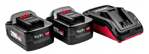 KOSA AKUMULATOROWA 2 AKUMULATORY 4.0Ah + ŁADOWARKA