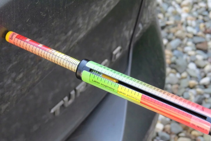 Prodig-Tech MIERNIK CZUJNIK TESTER GRUBOŚCI LAKIERU GL-MAG 20-25um 0-600