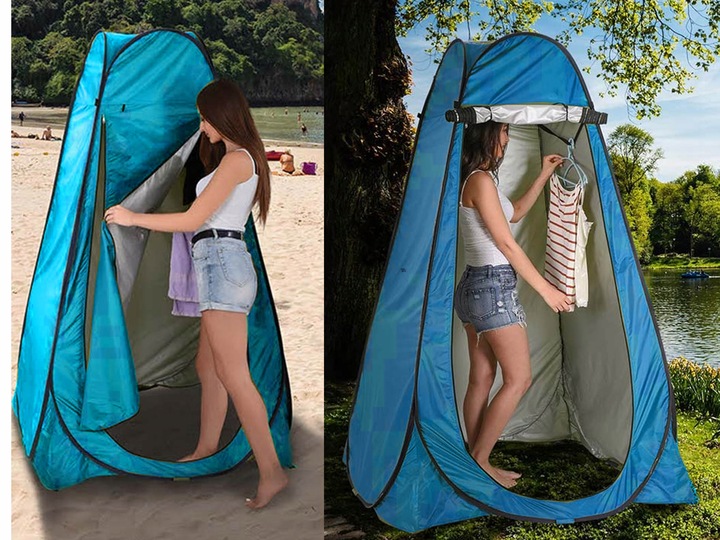 NAMIOT TURYSTYCZNY KEMPINGOWY WC PRZEBIERALNIA TOALETA PRYSZNIC WC