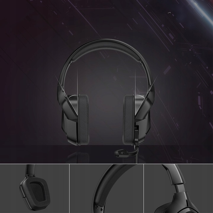 ONIKUMA K20 SŁUCHAWKI GAMINGOWE NAUSZNE PRZEWODOWE Z MIKROFONEM DO PC RGB