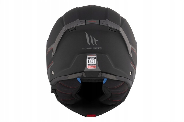 Kask motocyklowy szczękowy MT ATOM 2 SV SOLID MATT BLACK czarny mat GRATISY