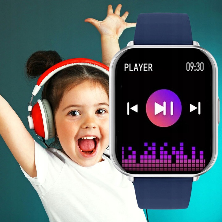 Zegarek dziecięcy SMARTWATCH Rubicon PREZENT DLA DZIEWCZYNKI Rozmowy GRY