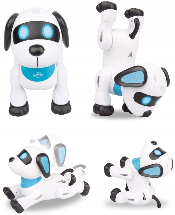 PIESEK ROBOT ZDALNIE STEROWANY PROGRAMOWANY KOMENDY USB