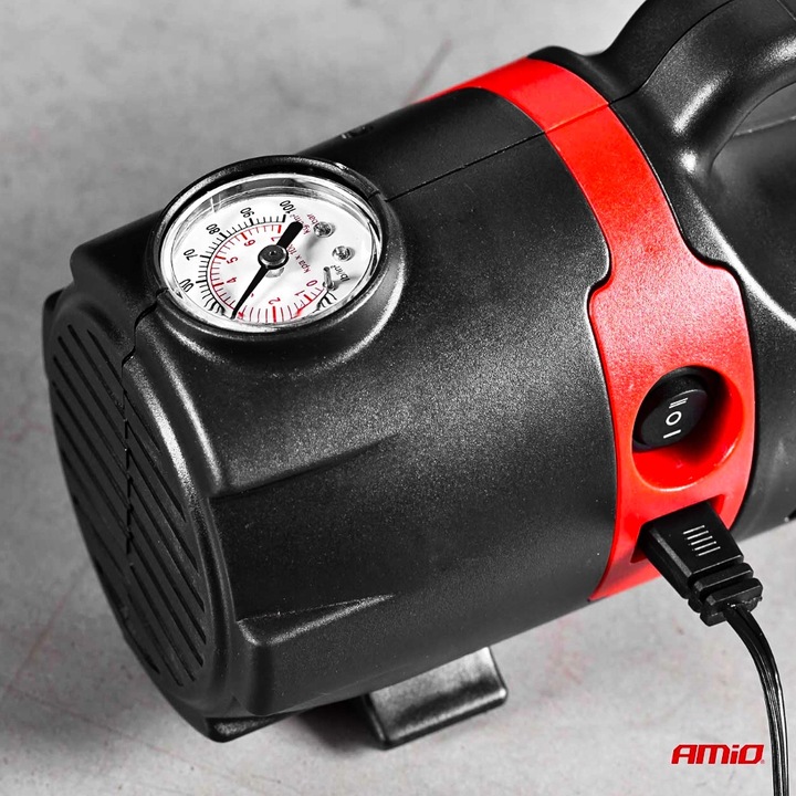 KOMPRESOR SAMOCHODOWY 12V + 230V SPRĘŻARKA DO KÓŁ