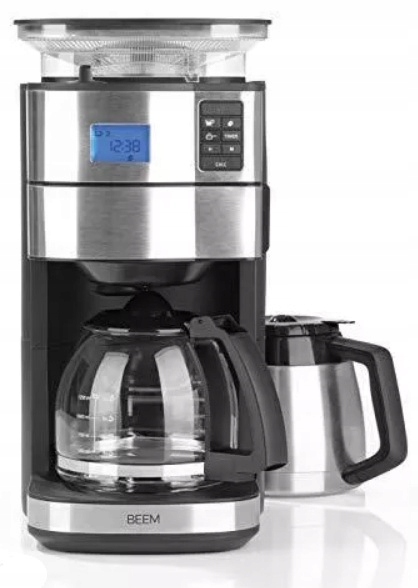 EKSPRES DO KAWY PRZELEWOWY Z MŁYNKIEM FRESH AROMA-PERFECTII DUO 2 DZBANKI