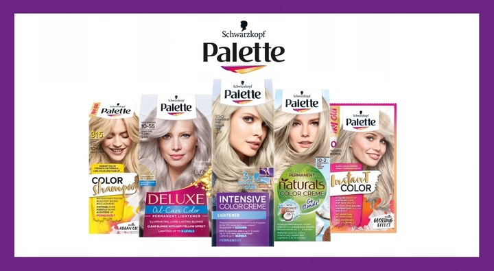 Palette Platinum Blonde Toner do Włosów 2x150ml