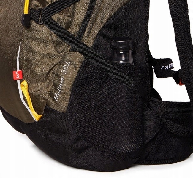 WYGODNY WENTYLOWANY PLECAK MIEJSKI CAMPUS MULLACO | POJEMNOŚĆ 30L | ŻÓŁTY