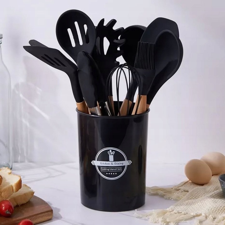 Zestaw Przyborów Kuchennych ELDEN Przybory kuchenne Silikonowe Akcesoria