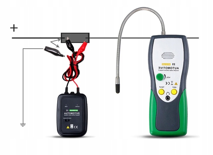 TESTER MIERNIK CIĄGŁOŚCI PRZEWODÓW KABLI PRZEWODÓW DUOYI DY25