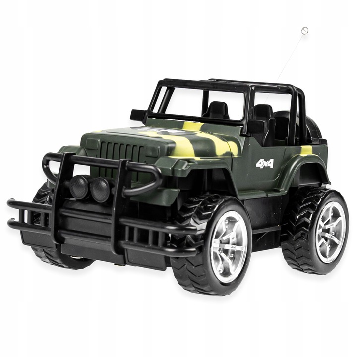 SAMOCHÓD JEEP ZDALNIE STEROWANY RC AUTO NA PILOT 2.4GHZ TERENOWY DLA DZIECI