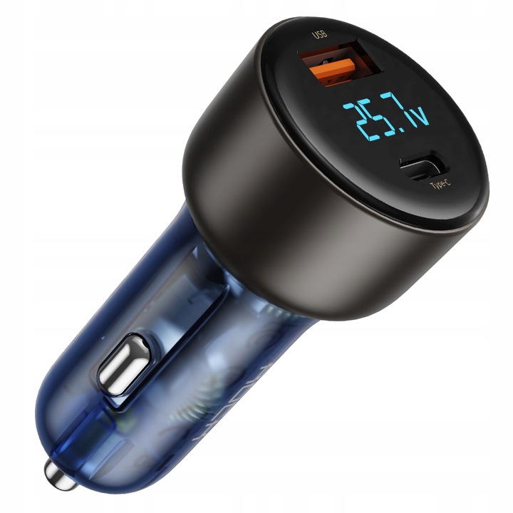 Ładowarka Samochodowa 72 W USB+USB-C Bardzo mocna