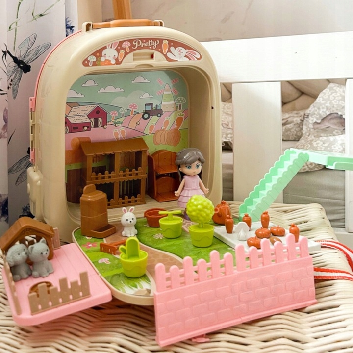 KRÓLIK OGRÓDEK W PLECAKU OPIEKA NAD KRÓLICZKIEM 2000827