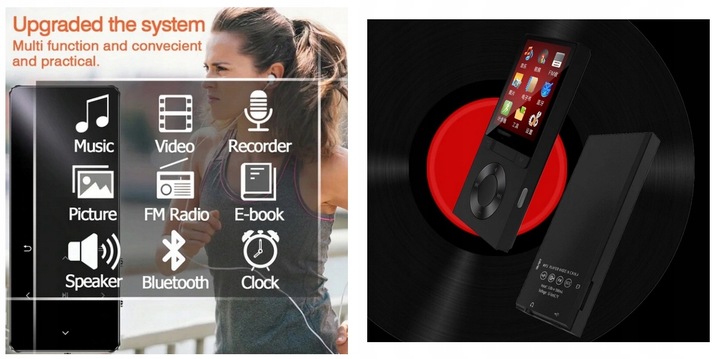 Odtwarzacz bluetooth MP4 16GB+ Słuchawki Xiaomi!