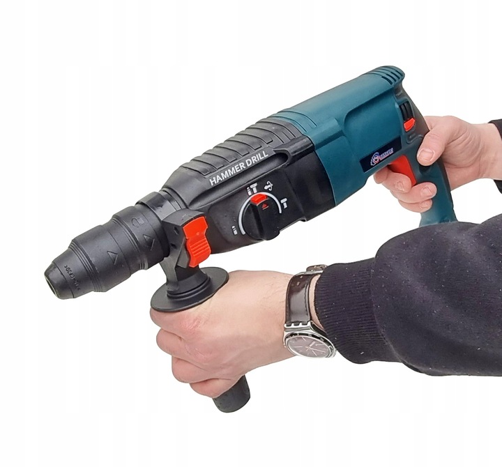 MŁOTOWIERTARKA MŁOT UDAROWY WIERTARKA SDS+ MOCNA 3050W WALIZKA DUŻY ZESTAW