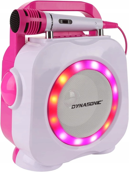 ZESTAW KARAOKE 2 MIKROFONY BLUETOOTH USB SD RADIO