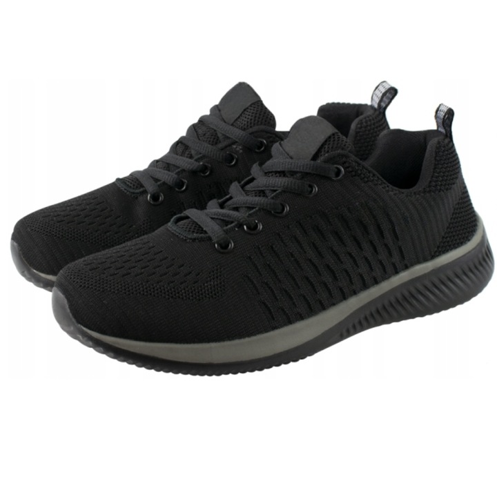 SPORTOWE BUTY ROBOCZE półbuty adidasy męskie BARDZO LEKKIE bez NOSKA LATO