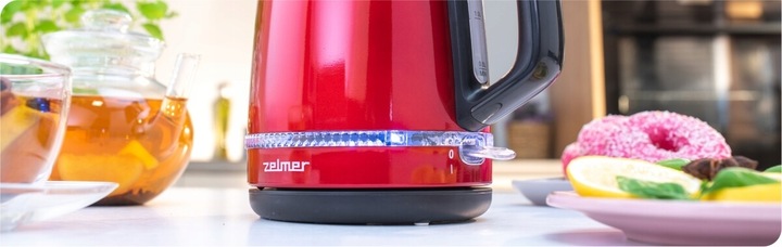 CZAJNIK ELEKTRYCZNY ZELMER ZCK7921R CZERWONY 1,7l