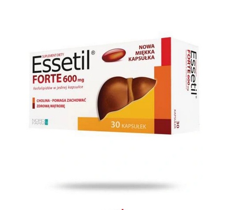 Nord Farm Essetil Forte 120 kapsułek Na Wątrobę
