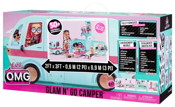 Kamper LOL Surprise Glam N' Go Camper 502500