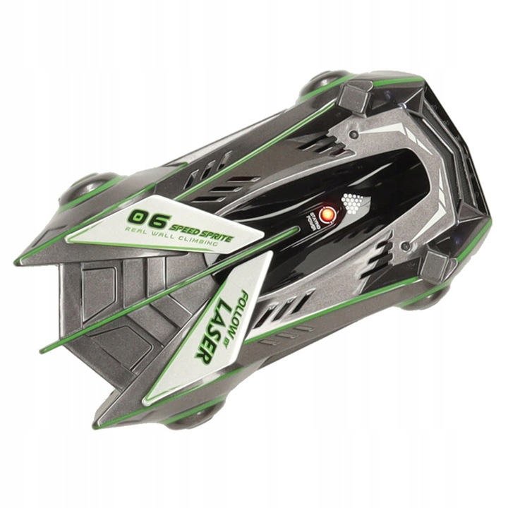 Samochód KASKADER Zdalnie Sterowany LASEREM jeździ po ŚCIANIE SUFICIE