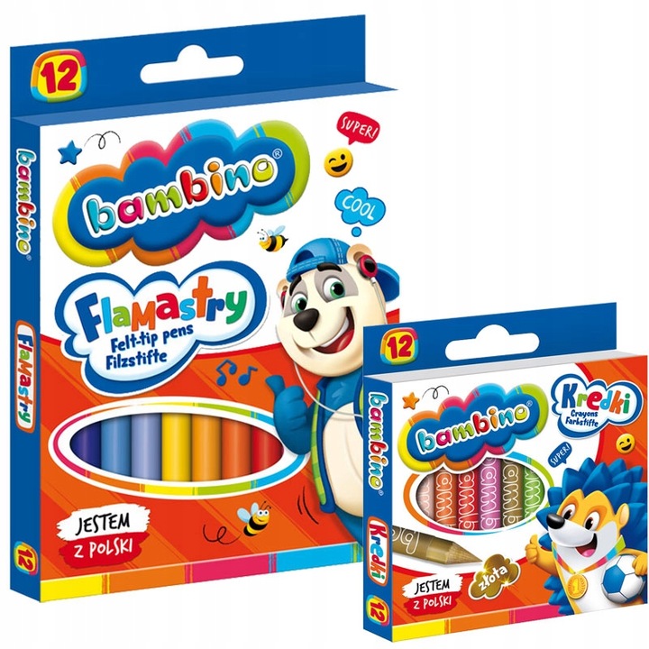 BAMBINO WYPRAWKA DO PRZEDSZKOLA SZKOLNA 1 KLASY