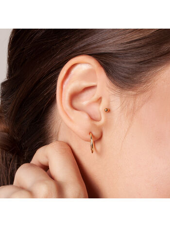 Złote Kolczyki Verona