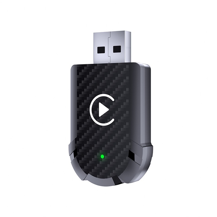 AI&JL BEZPRZEWODOWY ADAPTER SAMOCHODOWY USB DO ANDROID AUTO APPLE CARPLAY