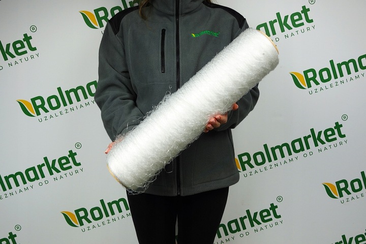 Siatka Do Paletowania Ręcznego 0,5x500m Mocna Owijania Palet Warzyw 3,2g