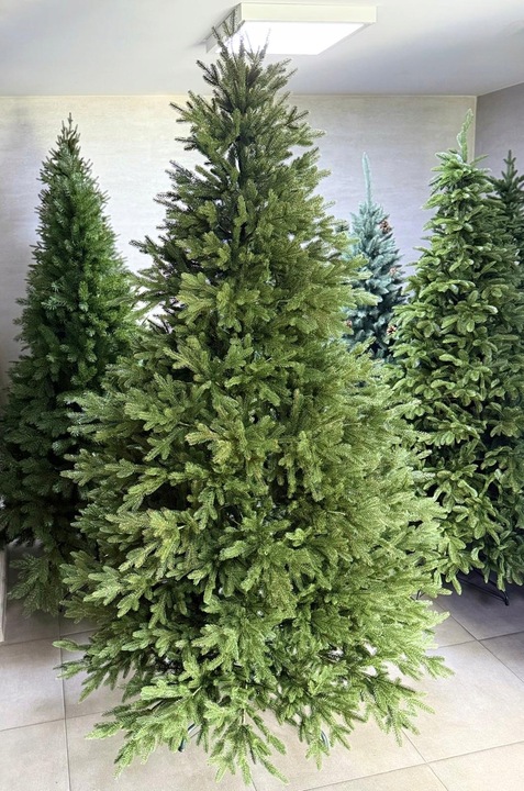 Choinka sztuczna Świerk TWIST 3D 100% PE 180 cm PREMIUM sylikonowa jak żywa