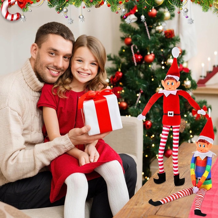 ELF ON THE SHELF PSOTNIK FIGURKA ELFA SKRZAT X 2