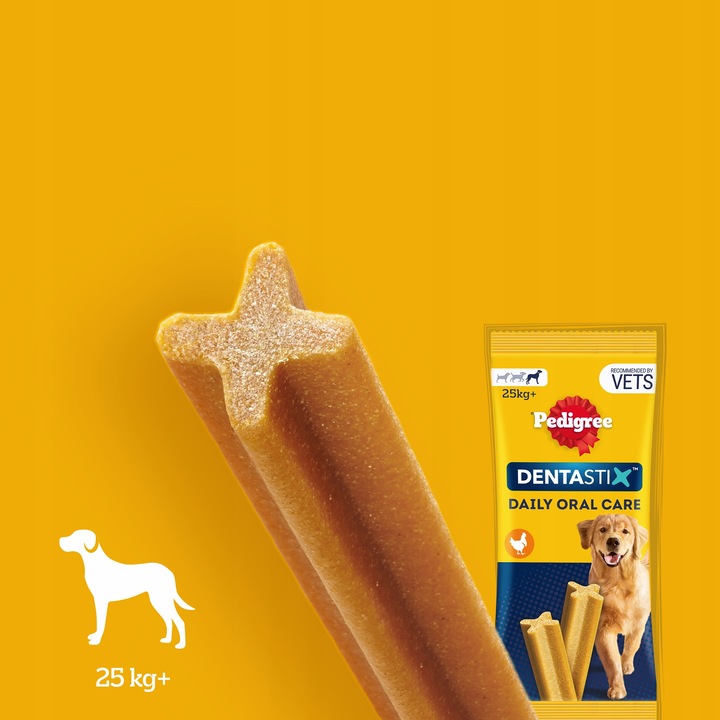 PEDIGREE DENTASTIX PRZYSMAKI DLA PSA DUŻE RASY 8X270 G