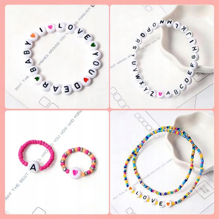 Zestaw Do Robienia Bransoletek Koraliki Do Robienia Bransoletek 12 000 SZT