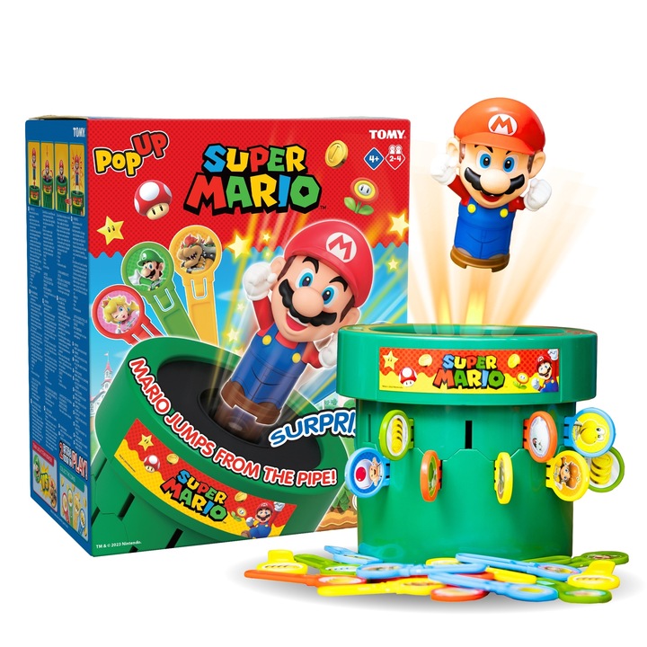 Gra zręcznościowa Pop Up Super Mario Tomy zabawka dla dzieci na prezent