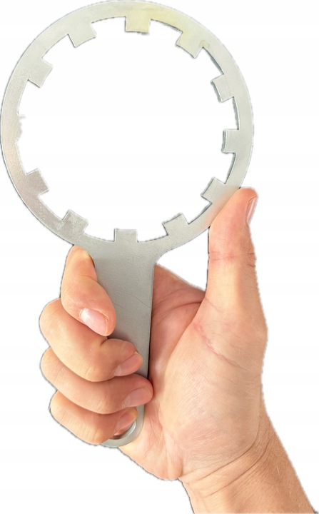 Metalowy klucz korpusu filtra wody 10" 10' solidny stalowy