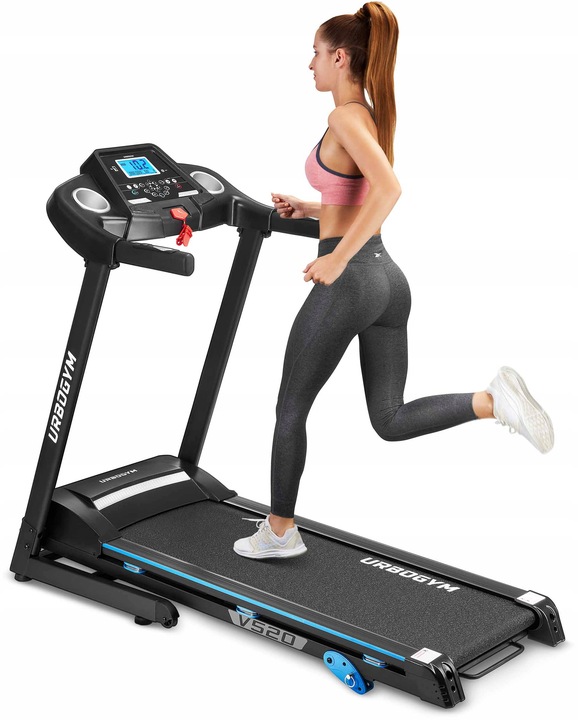 BIEŻNIA ELEKTRYCZNA DOMOWA V520 AMORTYZACJA REGULACJA NACHYLENIA SKŁADANA