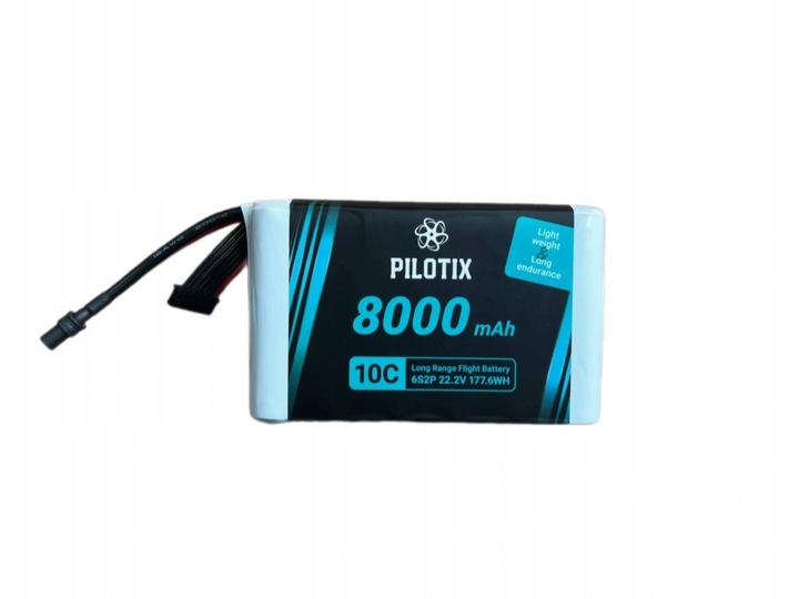 Akumulator Pilotix Li-ion 6S2P 22.2V 8000mah 10C XT60
