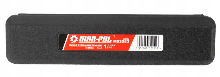 KLUCZ DYNAMOMETRYCZNY 1/4" 5-25 Nm DO KÓŁ Z BLOKADĄ