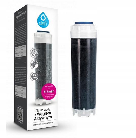 WKŁAD PRZEPŁYWOWY DAFI WĘGLOWY + POLIPROPYLENOWY