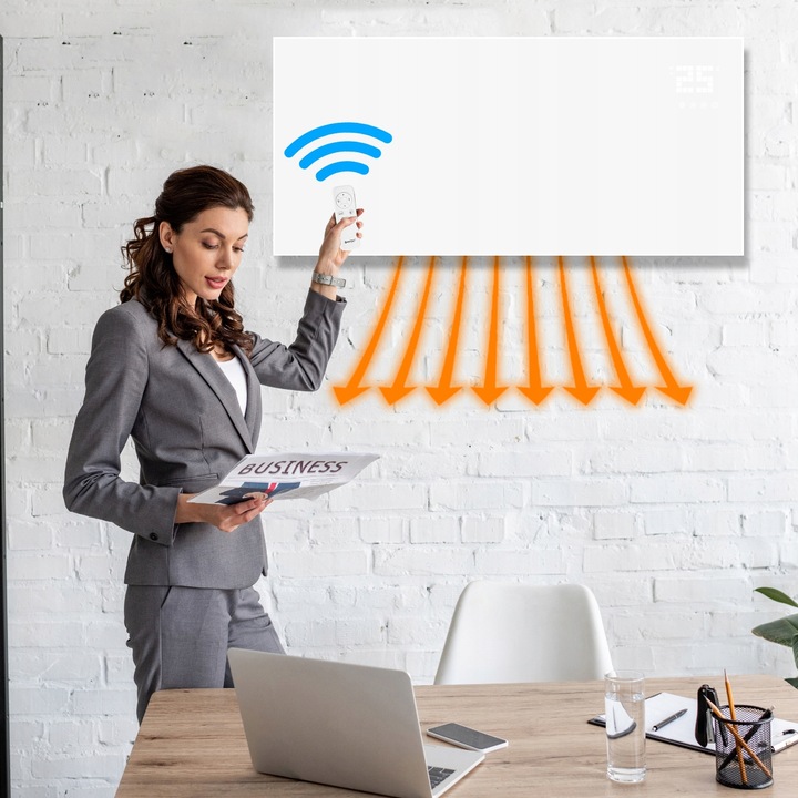 PROMIENNIK GRZEJNIK NA PODCZERWIEŃ IR ELEKTRYCZNY PILOT TUYA WIFI 770W