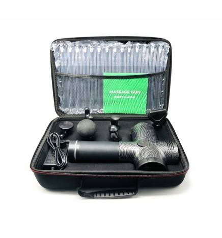 PISTOLET DO MASAŻU MOCNY MASAŻER MASSAGE GUN PRO