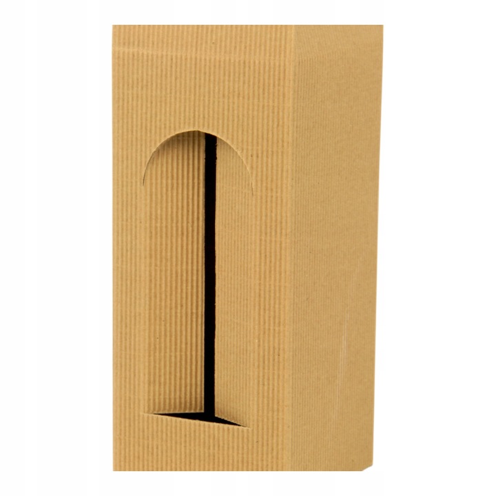 Torebka Pudełko na Wino z Okienkiem LOGO Nadruk Full Kolor 40x9x9 cm 30 szt