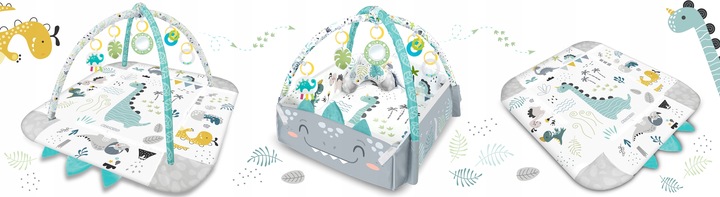 MATA EDUKACYJNA RICOKIDS DLA NIEMOWLĄT DUŻA INTERAKTYWNA + GRATIS PODUSZKA