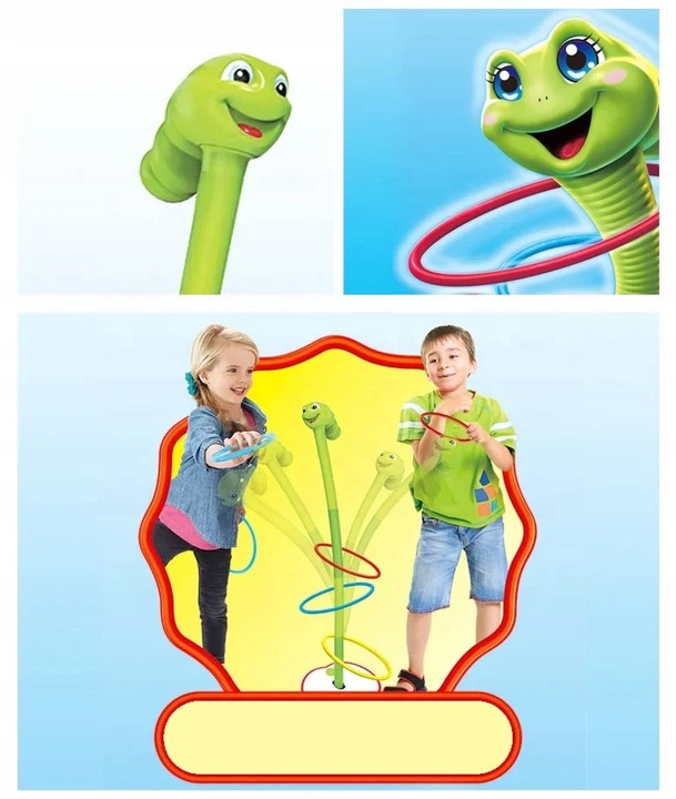 Gra Zręcznościowa Tańczący Robak Gibiący Robaczek dla Dzieci na Prezent XXL