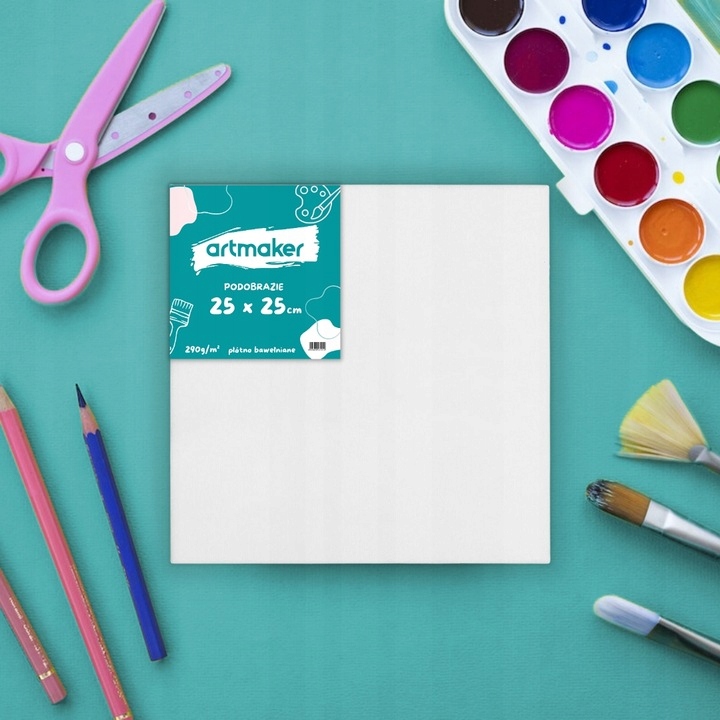 Zestaw SET do malowania artystyczny sztaluga farby