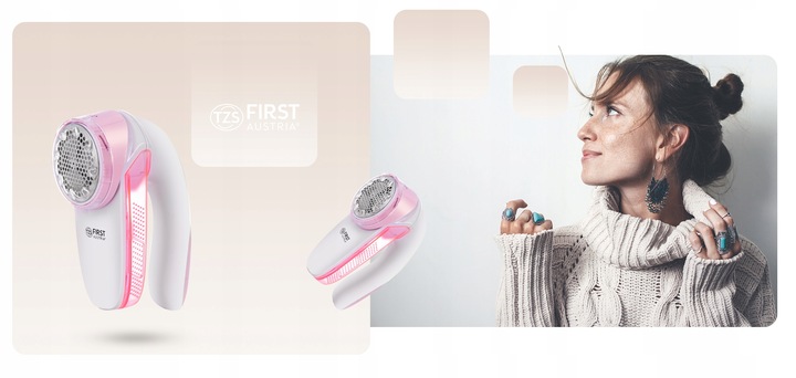 Golarka do ubrań tkanin na BATERIE First Austria